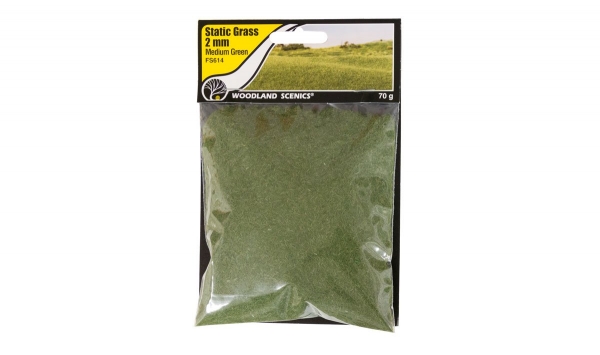 WFS614 - 2mm Statik Grass mittel grün