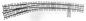 Preview: 20594-70 - Bogenweiche H0m 9,5° links