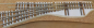 Preview: 20962-70 - Doppelweiche H0m 9,5°