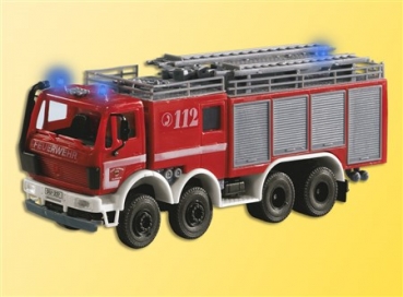 H0 Feuerwehr Löschwagen mit 3 Blaulichtern, Funktionsmodell , Best.Nr V1125