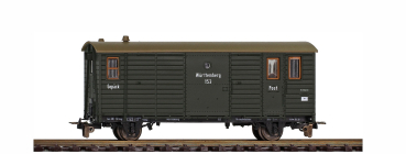 3001 802 - K.W.St.E. 152 Packwagen grün