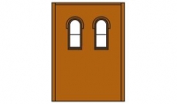 30109 - Two-Story Arched 2-Window (High)