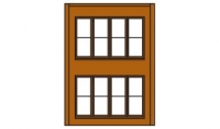 30144 - Two-Story Victorian Window