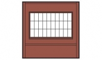 30173 - Dock Level Steel Sash Window