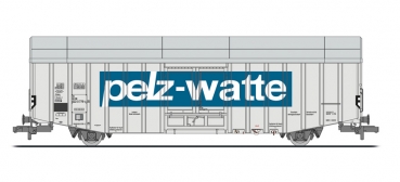 L235807 - Großräumiger Güterwagen, Hbks, DB, "pelz-watte", Ep.IV (kurz)