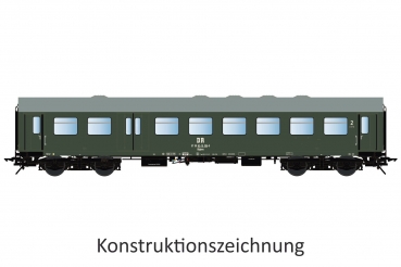 41181-02 - Reko-Wagen BDghwse, 2.Kl, DR, Ep.4, Nr. 15106-0