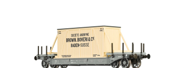 47915 - Tiefladewagen "Brown Boveri & Cie" SBB, Ep.II