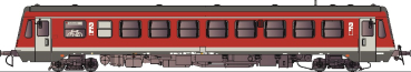 50127-03 - Triebwagen BR 627 003-7, DB, Epoche 5b,
