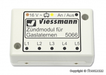 Zündmodul für Gaslaternen, Best.Nr V5066