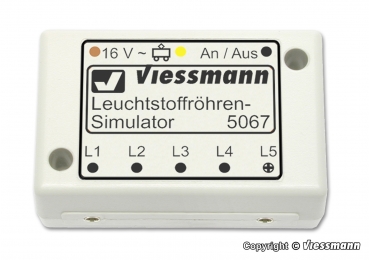 Leuchtstoffröhren-Simulator, Best.Nr V5067