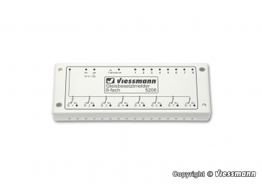 Gleisbesetztmelder, 8-fach , Best.Nr V5206