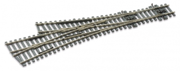 SL-E199 - H0 Code 75 asymmetrische 3-Wegeweiche 12° mittlerer Radius