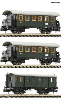 6260023 - 3-tlg. Set: Personenzug, DB Ep.III