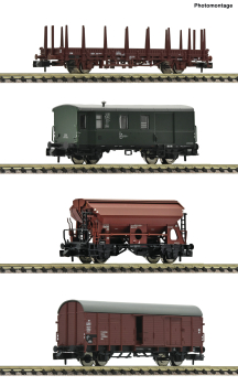 6660044 - 4-tlg. Set: Güterzug, DB Ep.IV