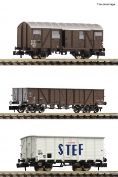 880904 - 3-tlg. Set: Güterwagen, SNCF
