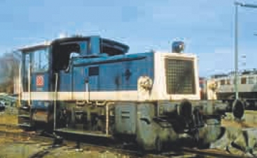 L162591 - Diesel Rangierlokomotive, 332 025-6, DB, ozeanblau, Ep.V