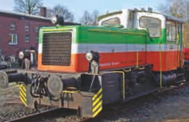 L162607 - Diesel Rangierlokomotive, 98 80 3332 028-0 D-DHE, Lok 5, DHE, Ep.V-VI