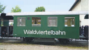 L344380 - 2-achsiger Personenwagen, Waldviertelbahn, Ep.VI