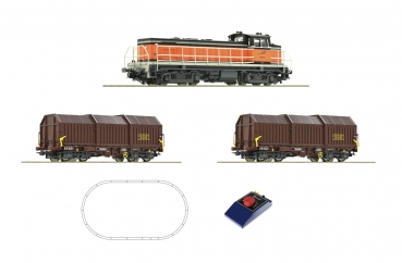 51335 - Analog Start Set: Diesellokomotive BB 63000 mit Güterzug, SNCF
