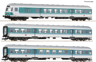 6200034 - 3-tlg. Set 1: Nahverkehrswagen, DB AG