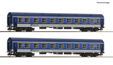 6280019 - 2-tlg. Set 1: Reisezugwagen, CD