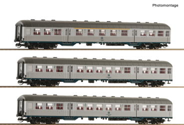 6280023 - 3-tlg. Set: Nahverkehrswagen, DB