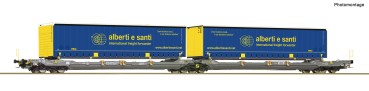 6600137 - Doppeltaschen-Gelenkwagen T3000e, Hupac