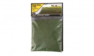 WFS617 - 4mm Statik Grass dunkel grün