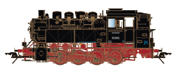 40281-02 - Dampflok BR81 006, DB, Ep.3, DB Schriftzug