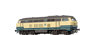 41164 - Diesellokomotive 216 der DB "Ozeanblau-Beige", Ep.IV