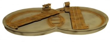 Preview: 6945 - 23 m Doppel Drehscheibe HO Bahnhof Hamburg Altona Wechselstrom