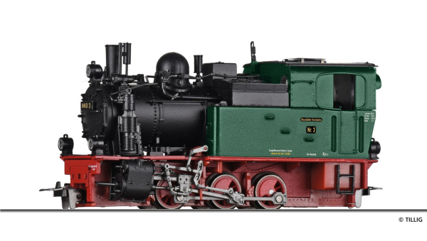 02924 - Dampflokomotive Nr. 3 der NKB Ep.III
