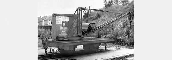 1065-22 - DR/DB Bottwartalbahn Kranwagen 401 - 403 Fertigmodell