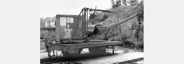 1065-12 - DR/DB Bottwartalbahn Kranwagen 401 - 403 Bausatz