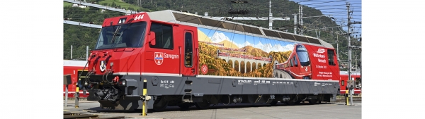 1259 176 - RhB Ge 4/4 III 644 Universallok "Weltrekordlok-Fahrt"