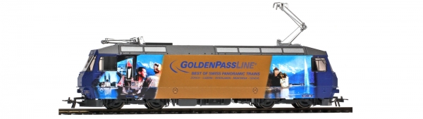 1459 334 - MOB Ge 4/4 8004 'GoldenPass Line' H0 Normalspur 3L-WS mit Sound