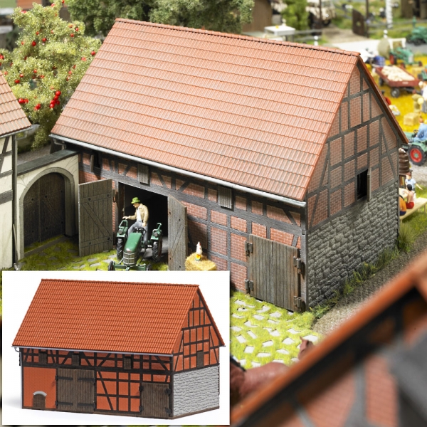 1506 - Bauernhof: Scheune mit kleinem Stall