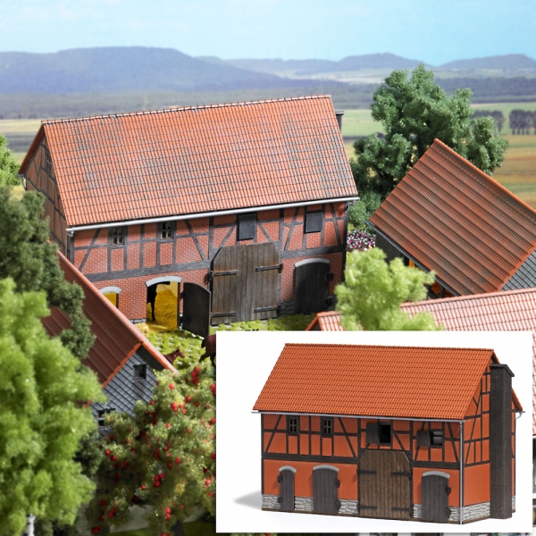 1507 - Bauernhof: Scheune mit großem Stall