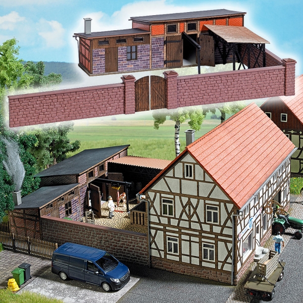 Hinterhofgebäude (Schlachterei), Best.Nr Bu1531