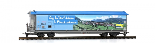 2688 168 - RhB Schiebewandwagen "Volg" Fläsch H0 Normalspur 2L-GS