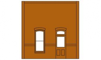 30131 - Street Level Rectangular Entry