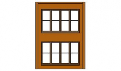 30144 - Two-Story Victorian Window