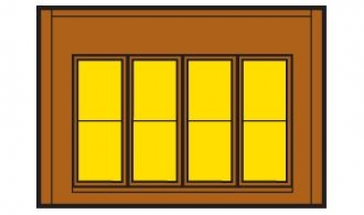 30147 - One-Story Victorian Window