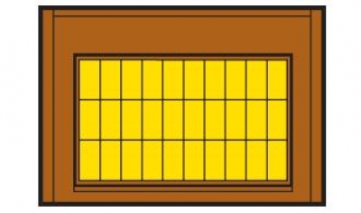 30175 - One-Story Steel Sash Window
