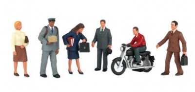 33151 - O City People with Motorcycle 33-151