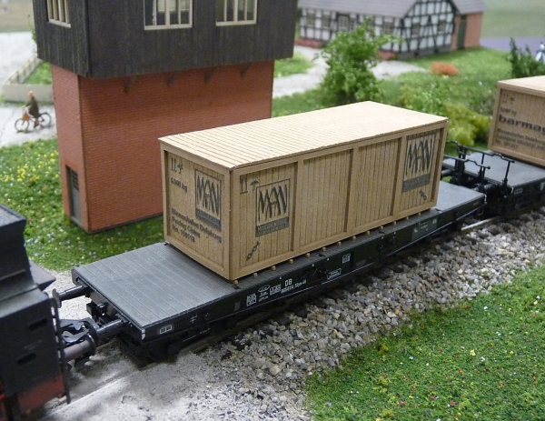 40159 - Kiste groß mit Rahmen "MAN"