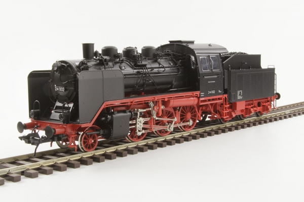 40241-02 - Schlepptenderlok BR 24, DR, Epoche 3, Wagner Windleitbleche