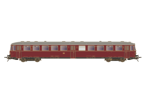40416-01 - Steuerwagen ESA 150 208, DB, Epoche 3, rot
