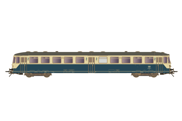 40416-03 - Steuerwagen BR 815 687-9, DB, Epoche 4, blau-beige