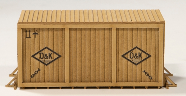 40417 - Kiste mittel mit Rahmen "O&K"